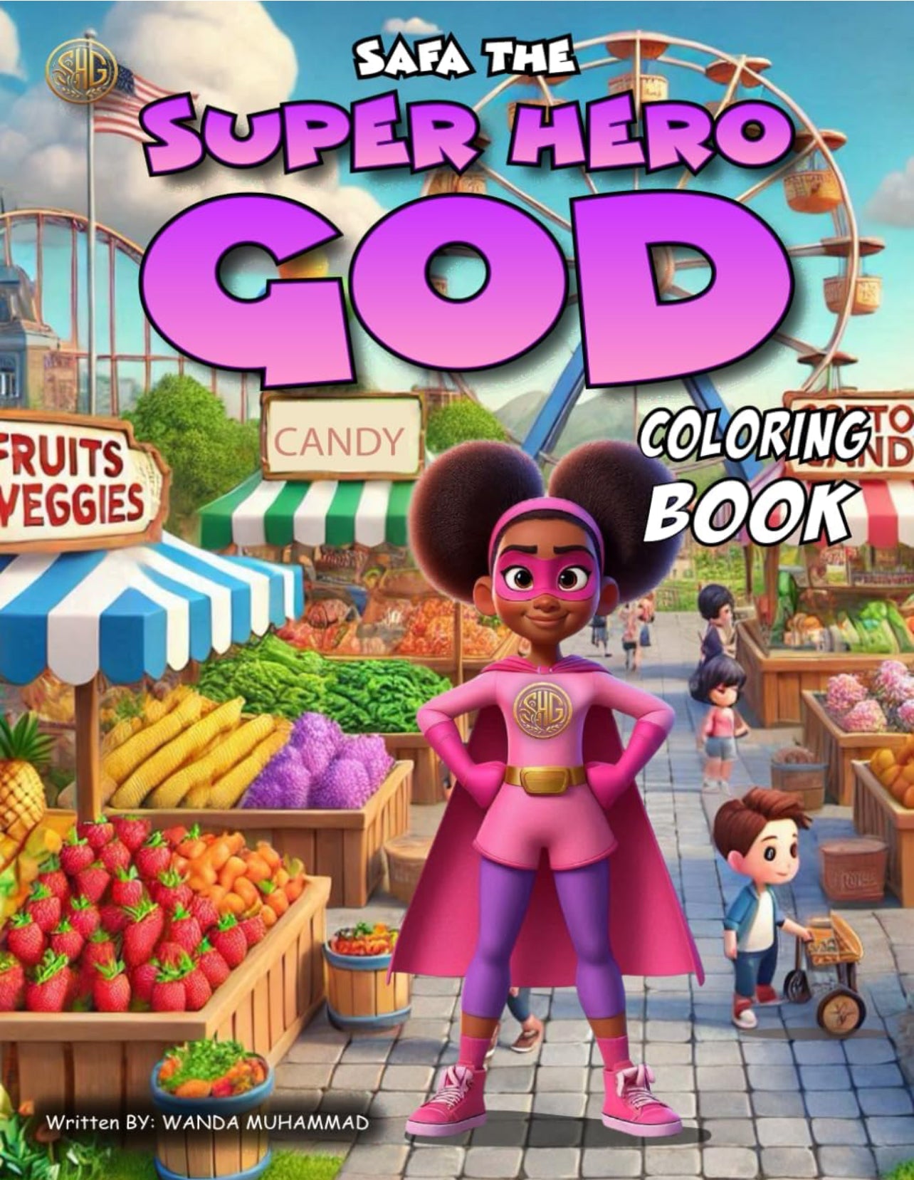 Safa The Super Hero God Coloring Book